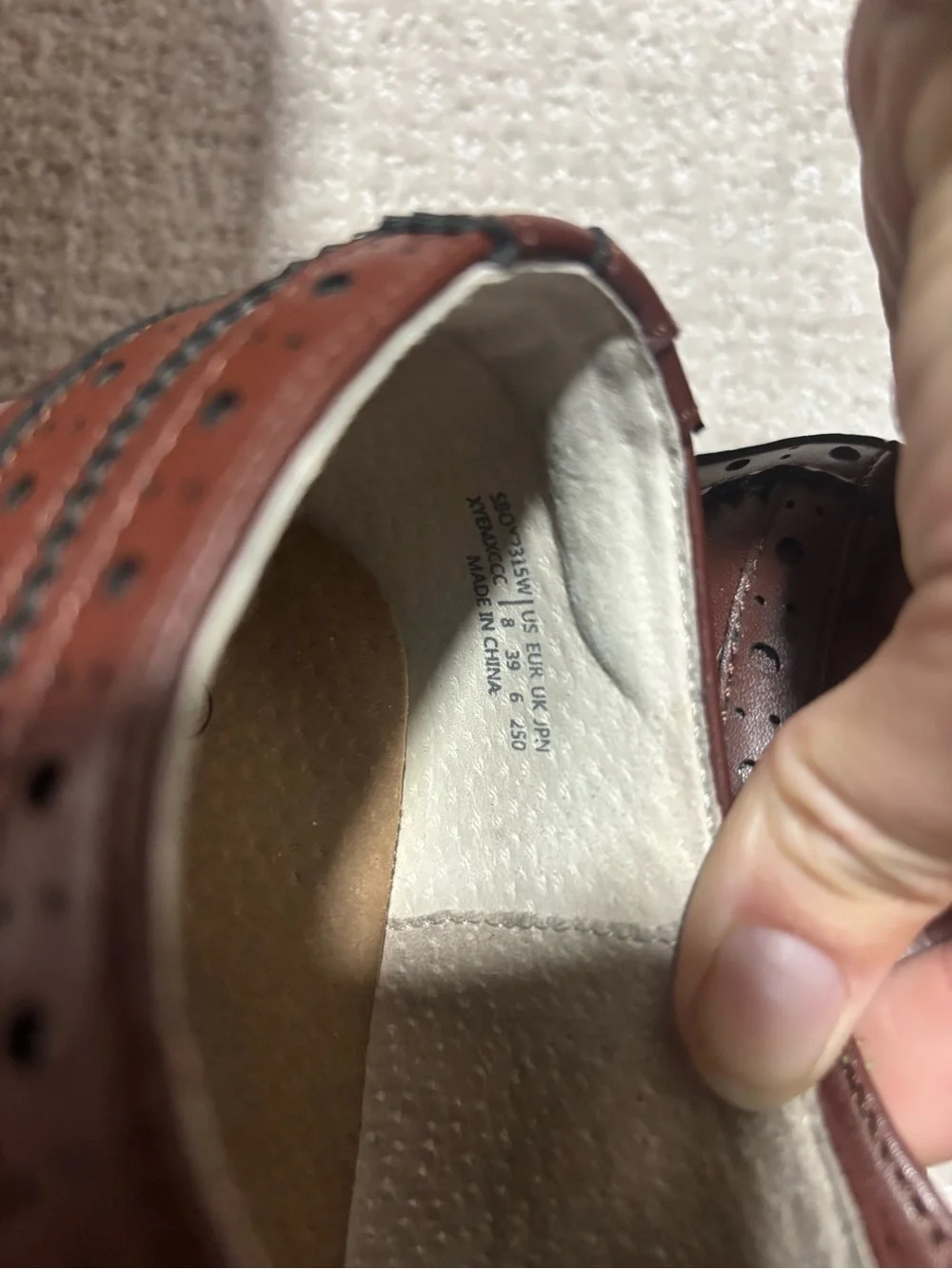 Bruno Marc Wingtip Lace-Up Platform Loafers